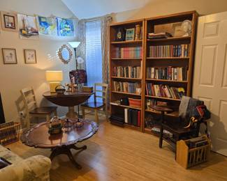 Books and books shelves