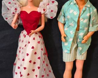 Vintage Barbie and Ken - Circa 1983-84