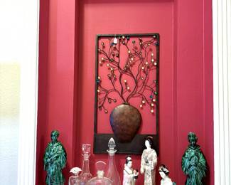 a few items with an Asian flair