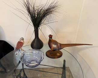 Vintage wood carving Chris Olson Pheasant master Edition 