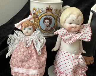 Porcelain dolls vintage 