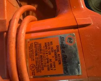Power tool, dual action sander 