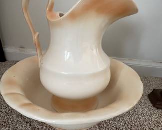 McCoy Pitcher and Bowl Set