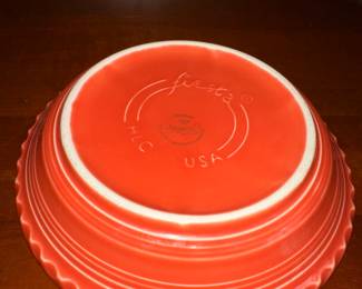 Fiesta Ware HLC Persimmon 8” Pie Plate. Lead free.  