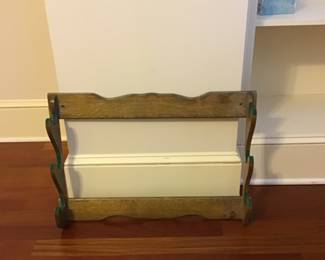 Vintage 1960s Gun Rack