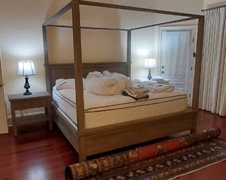 Pottery Barn King Size Bed!