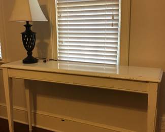 Solid Pine Side Table.