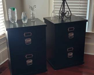 2 excellent condition file cabinets.