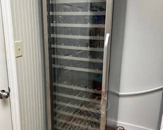 Euro Cave 80 bottle wine rack with dual zones. Retail is 5k!