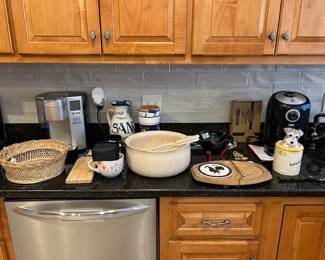air fryer, coffee maker