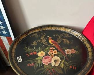 tole painted tray
