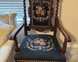 fabulous needlepoint chair