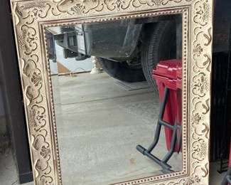2- heavy mirrors that can be hung either way