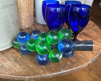 Vintage grapes