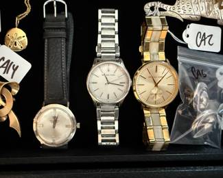 14k Brooch (BL), Watches