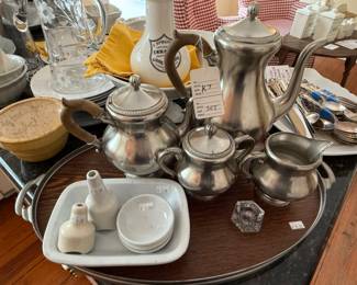 Royal Holland Pewter Tea Set