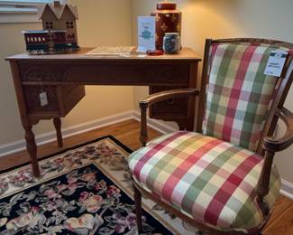 Wooden Carved Desk (W.L.)