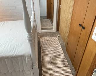 Coastal White Standing Mirror 
27"wide x 70"tall