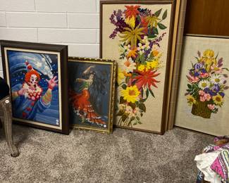 Embroidered pictures