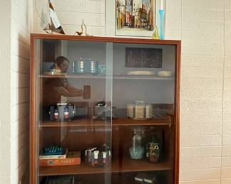 - Poul Hundevad Teak Sliding Glass Cabinet 
- Misc games/Poker caddies 
