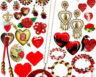 JEWELRY COUNTER OPENING @ 10 am
Vintage - Modern Costume Jewelry: Earrings, Necklaces, Brooches, Bracelets, Lapel Pins, etc. 