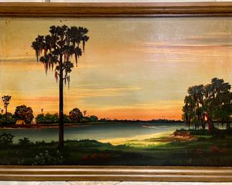 #2 Alderman Painting 
- Floria Waters Edge Scene