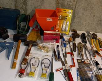 Items Located On The Unfinished Lower Level