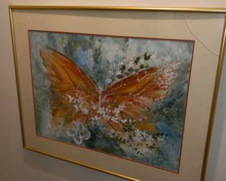 Items Located On The Wall Of Staircase Leading To Lower Level