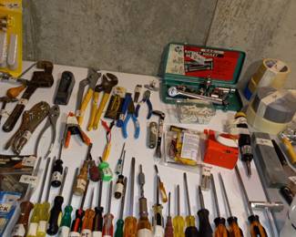 Items Located On The Unfinished Lower Level