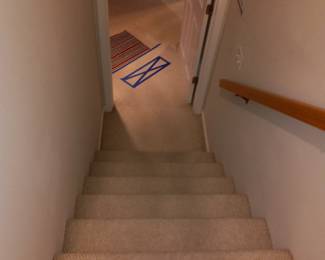 Stairs Leading to The Lower Level ~ Be Careful On The Steps!