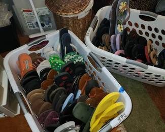 This is not all of the flip flops