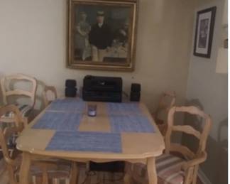 White Oak Dining table