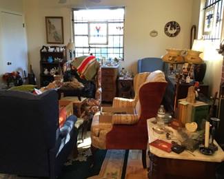Family room is full