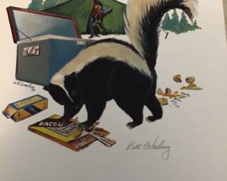 Bill Wesling artist proof printsBill