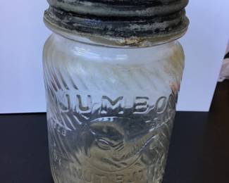 Jumbo peanut butter jar
