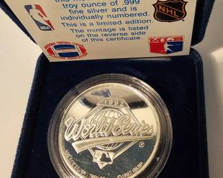 1 toz commemorative silver round - $40