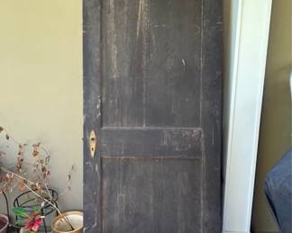 antique door from Charleston, SC (32" x 80") - $100