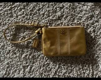 Coach Julia spotlight wristlet - $40
