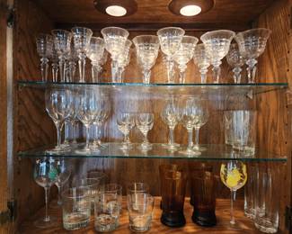 Crystal glassware
