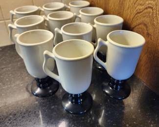 Black and white mugs