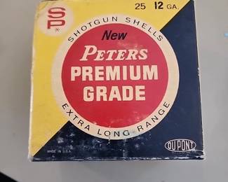 Vintage shotgun shells