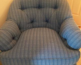 Blue Upholstered Chair