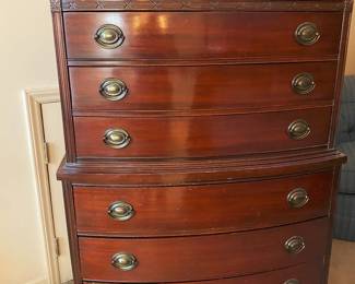 Mahogany Tall Chest of Drawers