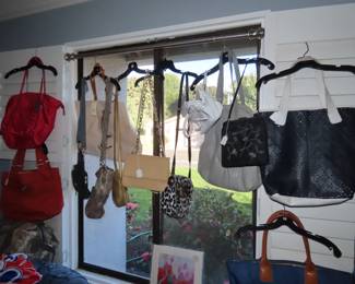 Designer handbags and totes