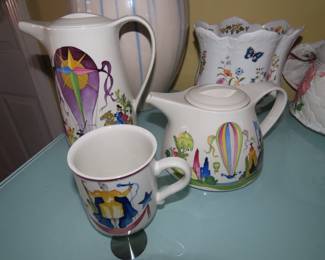 Villeroy and Boch three piece set "Le Cirque"