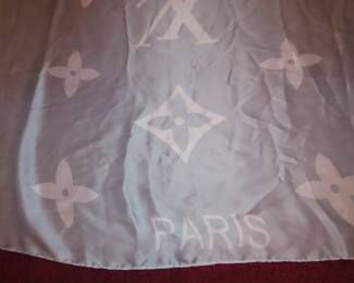 Louis Vuitton scarf/shawl. Pure silk, made in Italy.