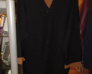 Allude 100% cashmere long cardigan/coat.