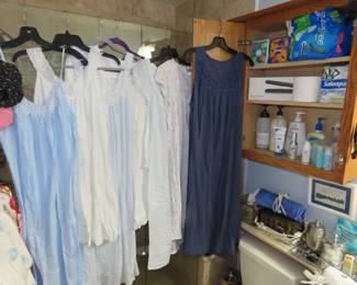 Nightware, personal hygiene items.