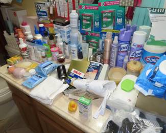 Personal hygiene items. 