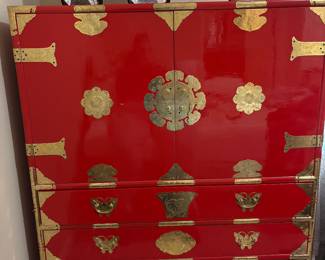 Vintage Korea Tansu chest -